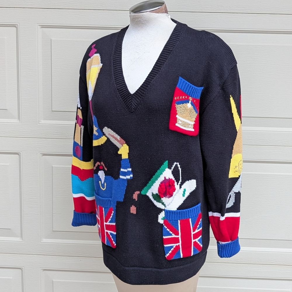 LONDON NOVELTY SWEATER jack b quick L